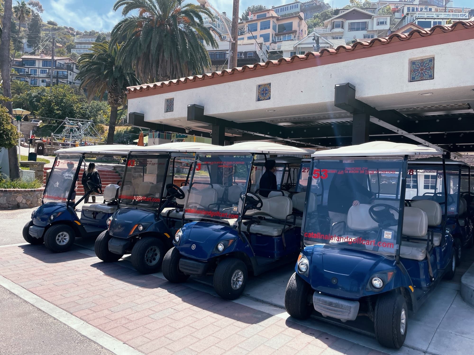 Golf cart & bike rentals on Catalina Island